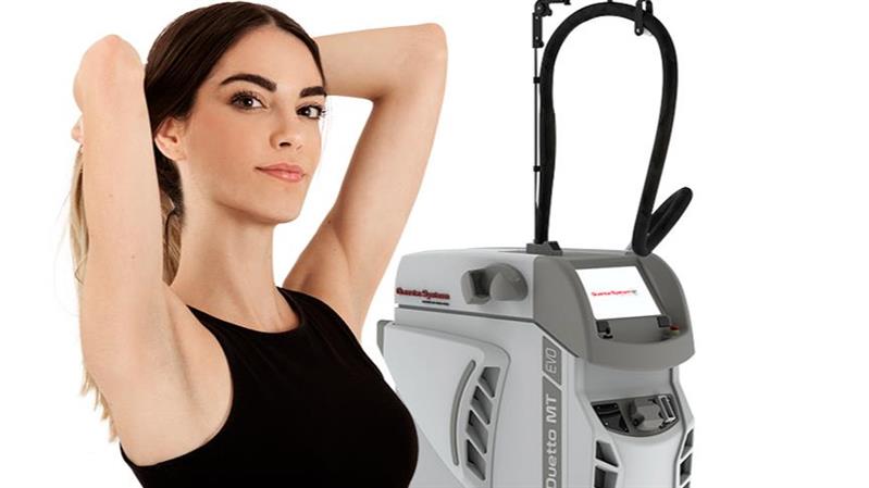 Italian Duetto, laser hair removal device - Skin and Teeth Medical Center - Ajman - UAE
